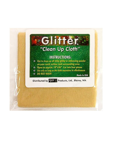 Glitter Clean Up Cloth