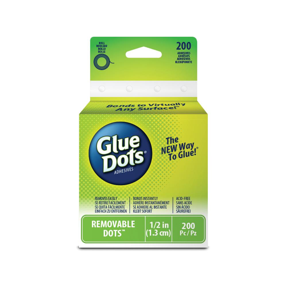 Glue Dots Adhesives Removable Dots 1/2"