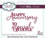 Creative Expressions Mini Expressions Duos - Happy Anniversary Die