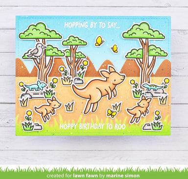 Lawn Fawn Kanga-rrific Add On Stamp
