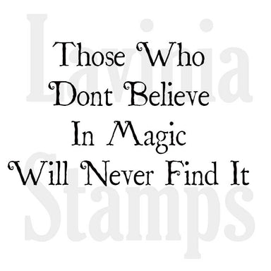 Lavinia Believe in Magic Stamp