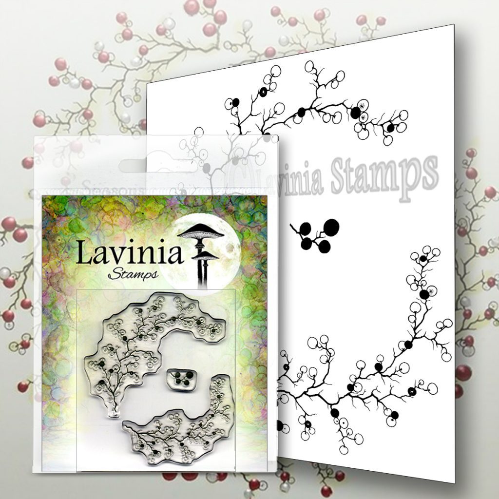 Lavinia Berry Wreath Stamp