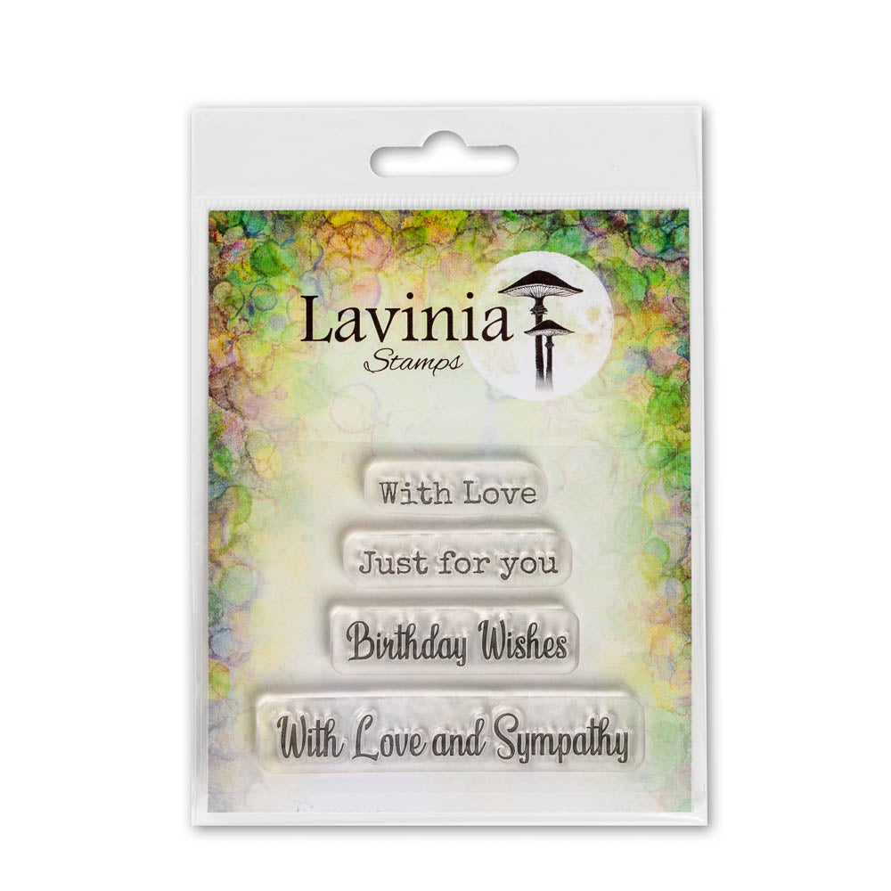 Lavinia Heartfelt Verses Clear Stamps