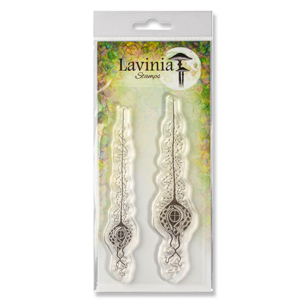Lavinia Tree Hanging Pods Clear Stamp