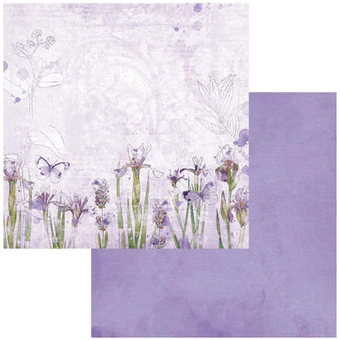 49 and Market Color Swatch: Lavender Double-Sided Cardstock 12"X12" #1 Paper