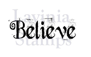 Lavinia Believe Clear Stamp