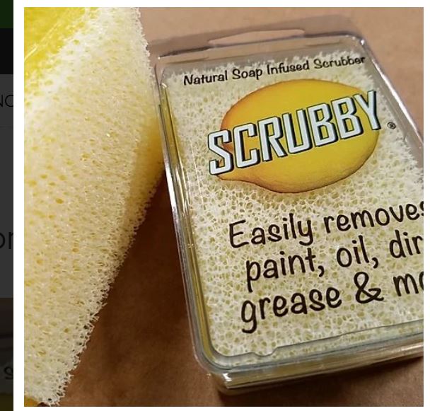 Scrubby Soap Lemon Scent