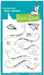 Lawn Fawn Just Plane Awesome Sentiment Trails Stamp Set