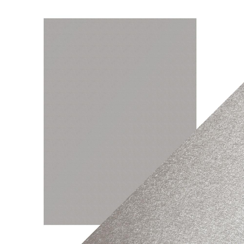 Tonic Craft Perfect Luna Silver Pearlescent Cardstock