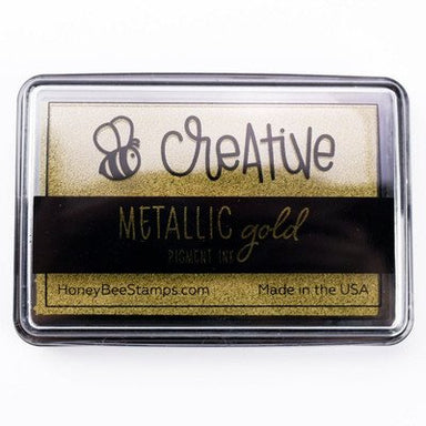 Honey Bee Stamps Metallic Gold Ink Pad