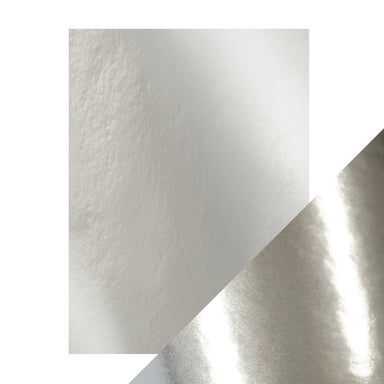 Tonic Nuvo Chrome Silver High Gloss Mirror Cardstock 5/PKG