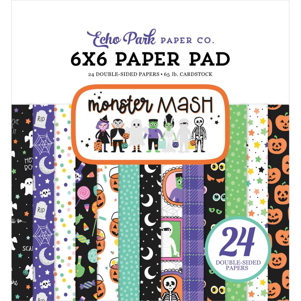 Echo Park Monster Mash 6X6 Paper Pad