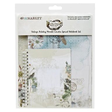 49 and Market Moonlit Garden Spiral Notebook Set