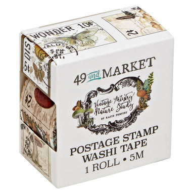 49 and Market Nature Study Postage Stamp Washi Tape