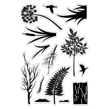 Crafters Companion Nature Silhouette Stamps