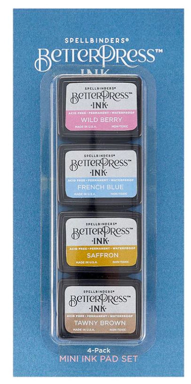 Spellbinders Betterpress Nature Tones Ink Pad Set