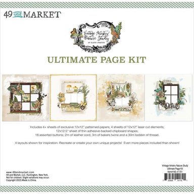 49 and Market Nature Study Ultimate Page Kit