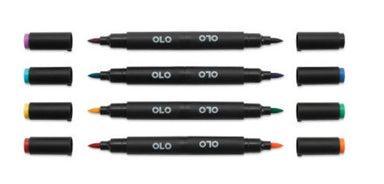 OLO Alcohol Markers Primary Coll 8 Colors