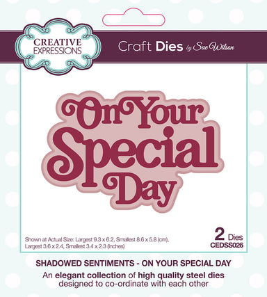 Creative Expressions On Your Special Day Die