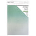 Tonic Opalescent Green Glitter Ombre Cardstock 5/PKG
