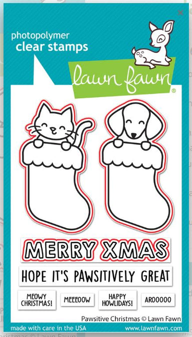 Lawn Fawn Pawsitive Christmas Dies