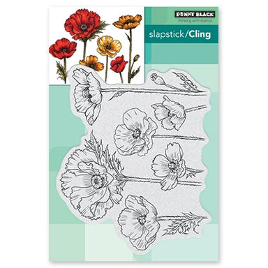 Penny Black Parade of Flowers Cling Stamp