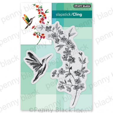 Penny Black Flying Colors Cling Stamp Set
