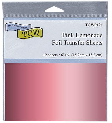 The Crafter's Workshop Pink Lemonade Foil Transfer Sheets