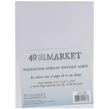 49 and Market Mixed Up Album, Portrait White