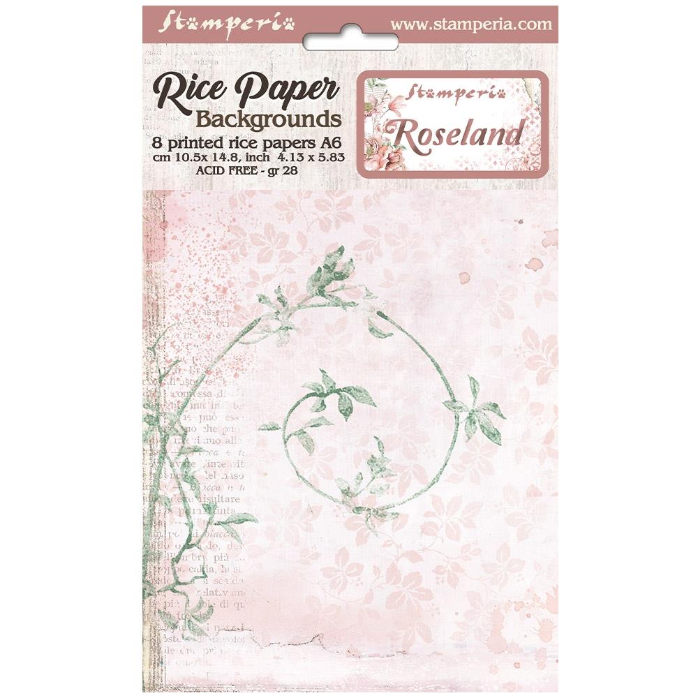Stamperia Roseland Rice Paper