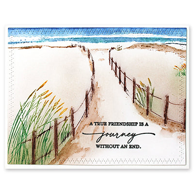 Penny Black Seaside Cling Stamp