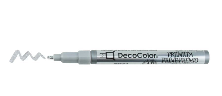 DecoColor Silver Metallic Paint Marker