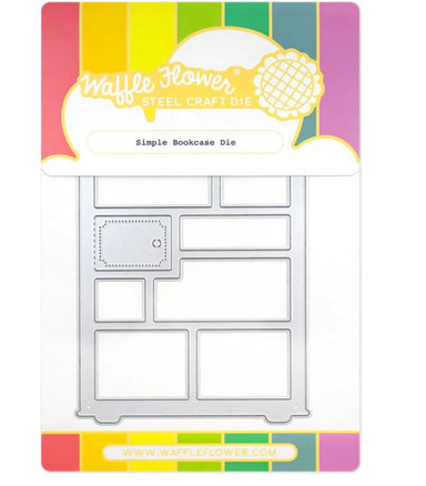 Waffle Flower Simple Bookcase Die