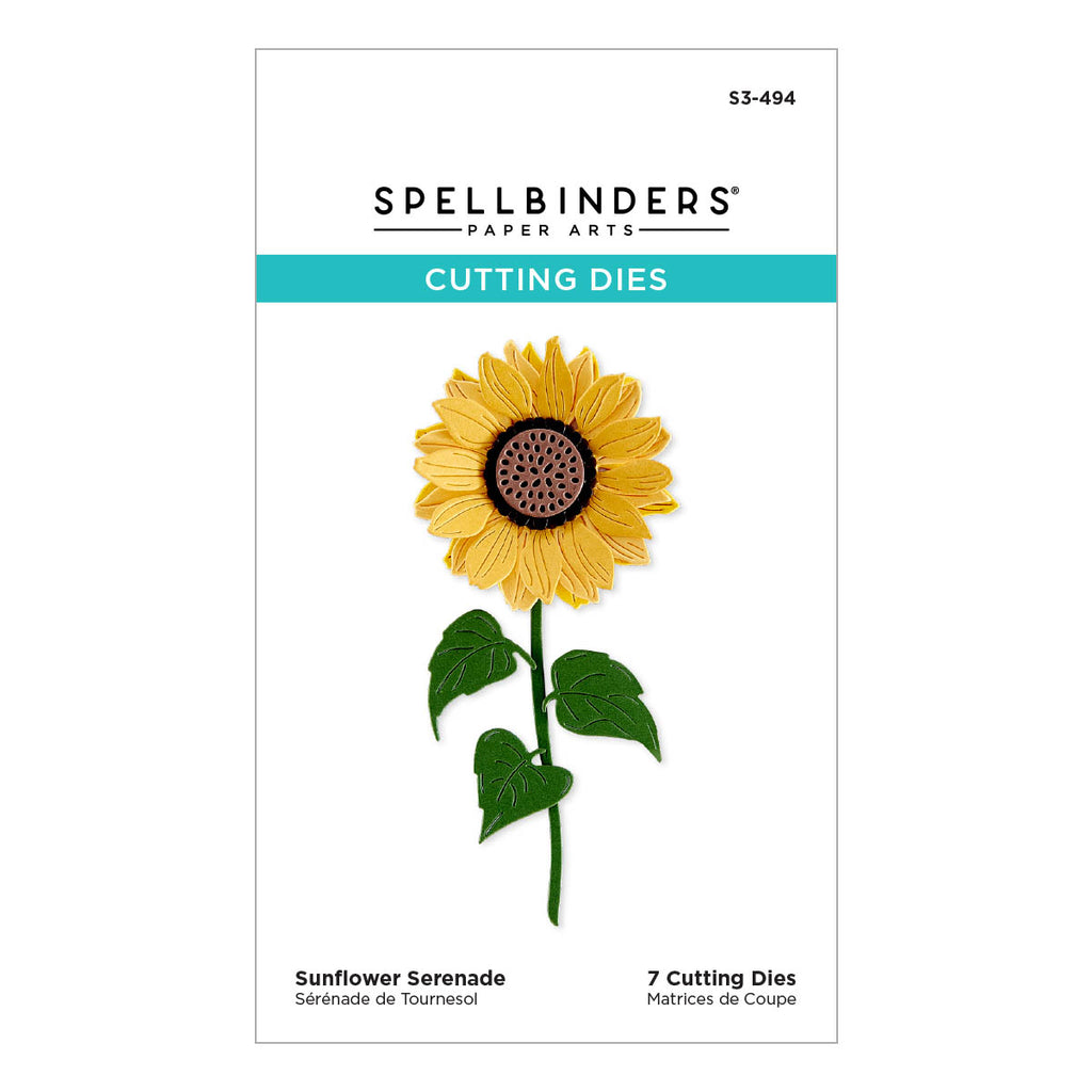 Spellbinders Sunflower Serenade Die