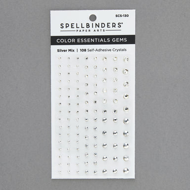 Spellbinders Silver Mix Self-adhesive Crystals