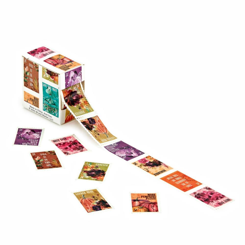 49 and Market Spice Postage Stamp Washi Tape