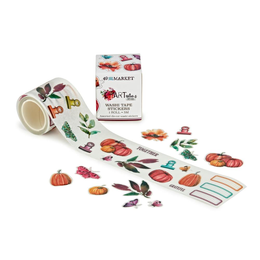 49 and Market Spice Washi Stickers
