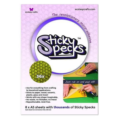 Ecstasy Crafts Sticky Specs Micro-adhesive