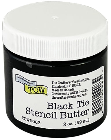 The Crafters Workshop Black Tie Stencil Butter