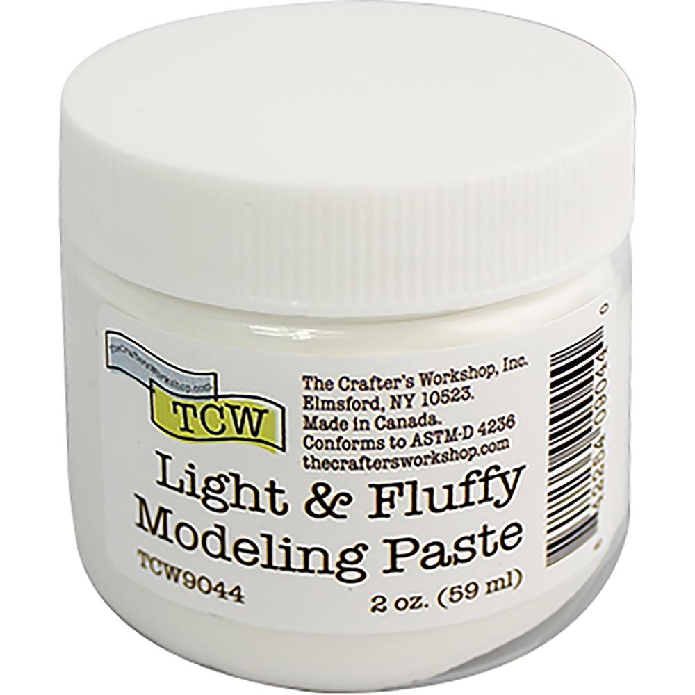 The Crafters Workshop Light and Fluffy Modeling Paste 2OZ