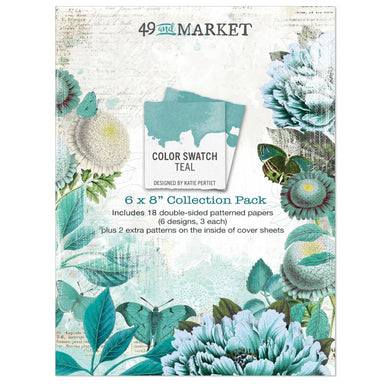 49 and Market Color Swatch Teal 6X8 Collection