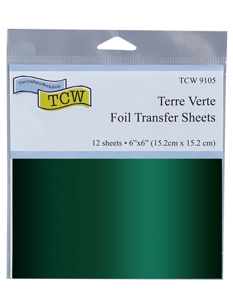 The Crafter's Workshop Terre Verte Foil Transfer Sheets