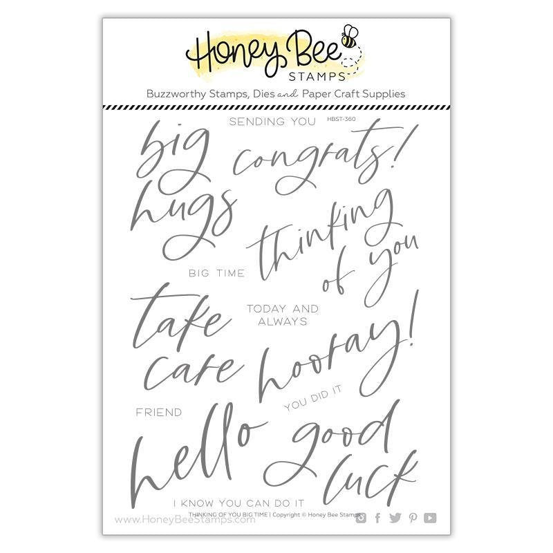 Honey Bee Stamps Thinking of You Big Time Stamp