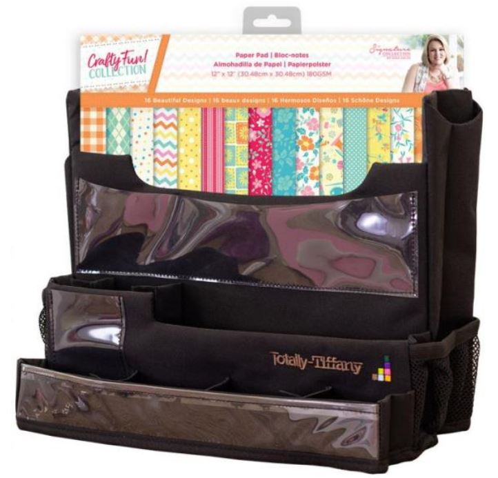 Totally Tiffany Craft & Carry Workstation Black