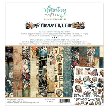Mintay Traveller 12X12 Collection Pack