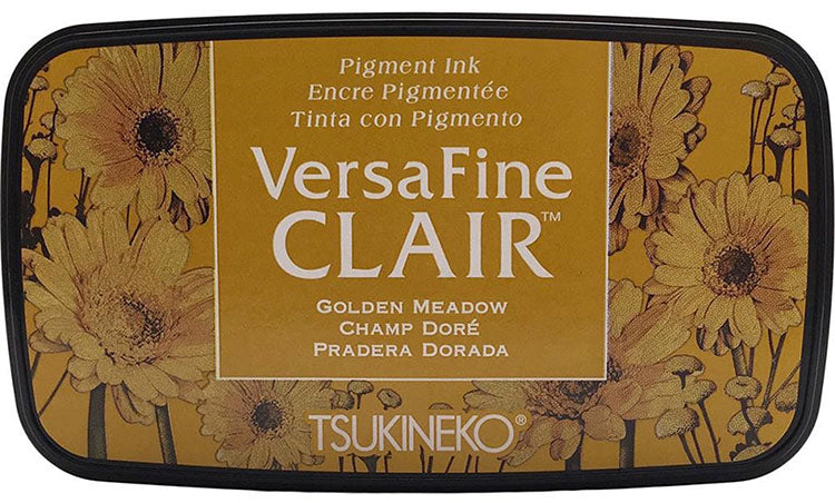 Tsukineko VersaFine Clair Golden Meadow Pigment Ink Pad