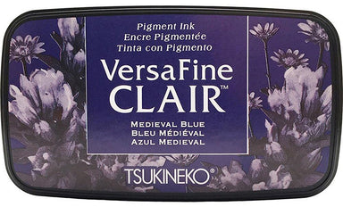 Tsukineko VersaFine Clair Medieval Blue Pigment Ink Pad