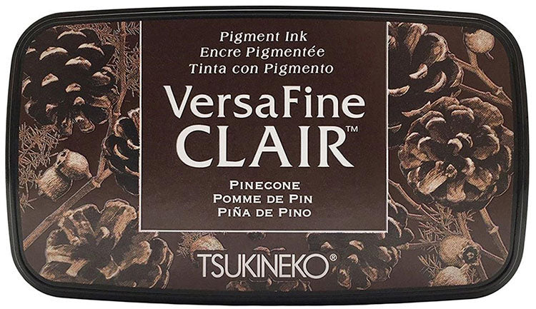 Tsukineko VersaFine Clair Pinecone Pigment Ink Pad