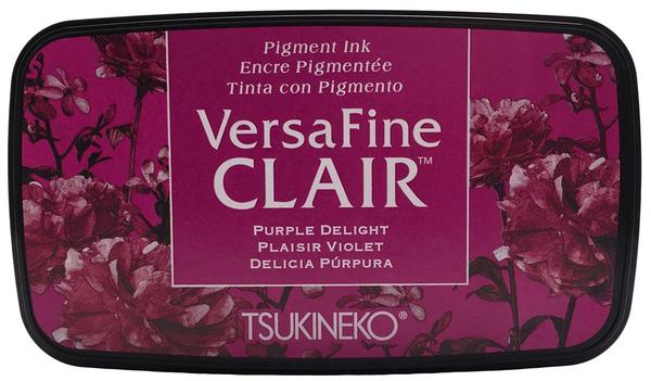 Tsukineko Purple Delight Versafine Clair Pigment Ink Pad