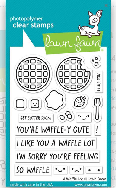 Lawn Fawn A Waffle Lot Stamps